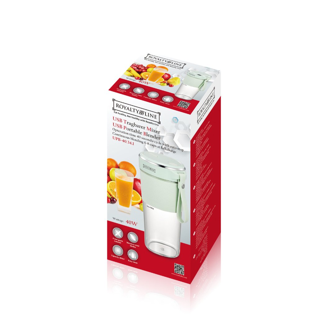 Portable Blender Mixer USB - Royalty Line - Nox Stores