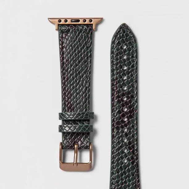 Apple Watch Band 38/40mm - Snake Skin Print Green - heyday™ - Nox Stores