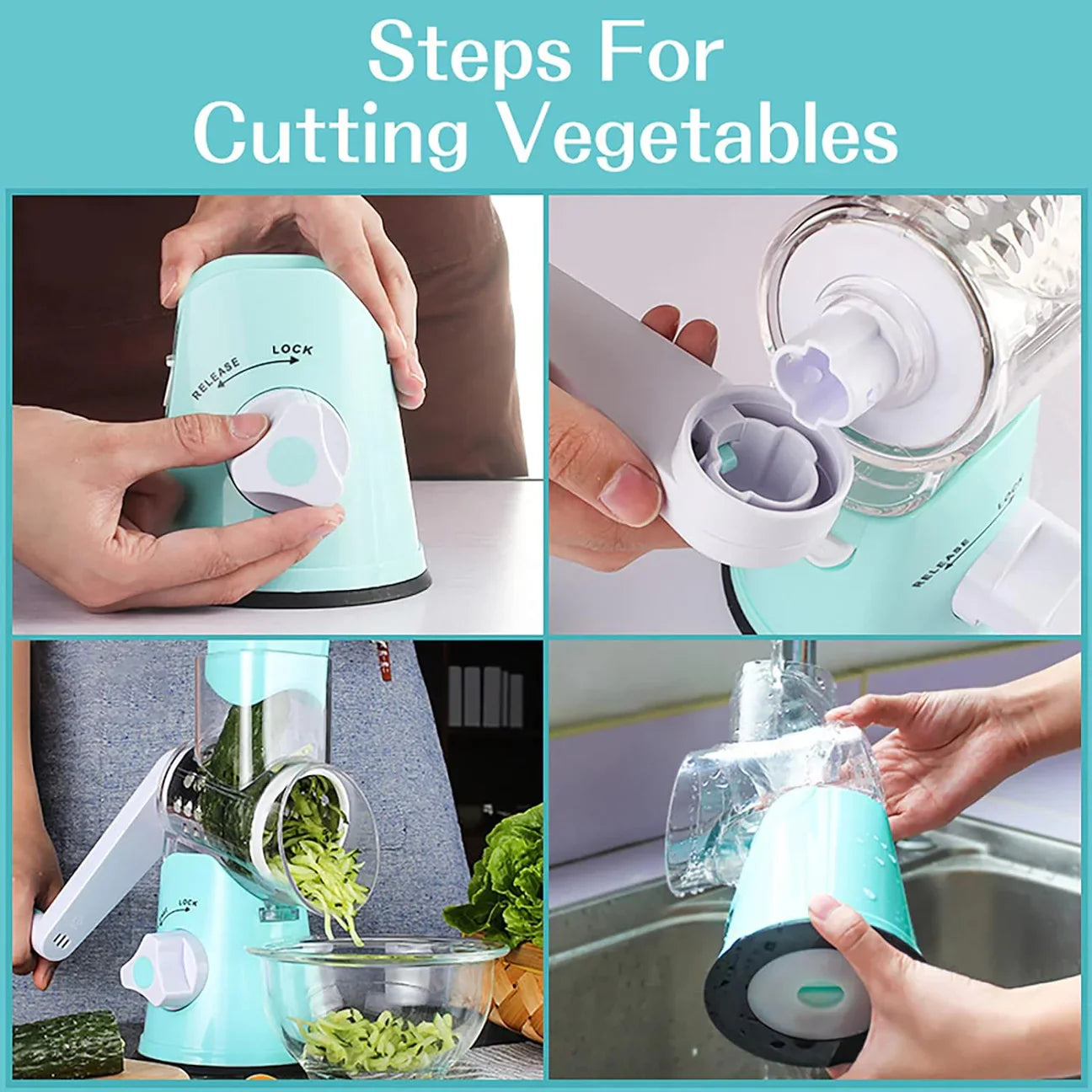 Multifunctional Vegetable Cutter & Slicer