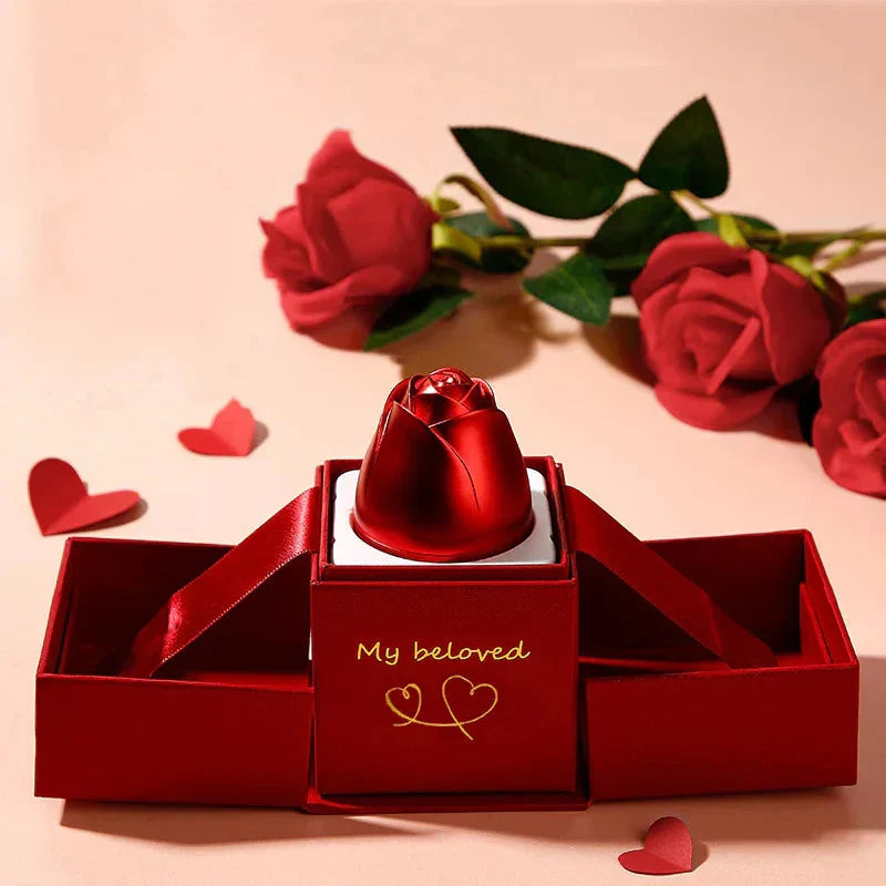 Necklace & Flower Gift Box